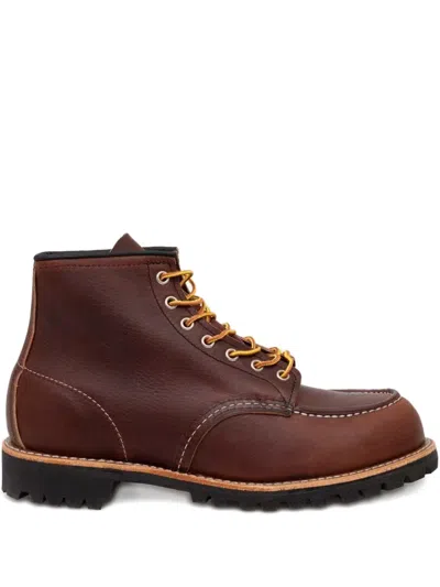 Red Wing Shoes Lace-up Ankle Boots In Brown