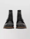 Red Wing Shoes Lace-up Ankle Boots Contrast Stitching In Multi