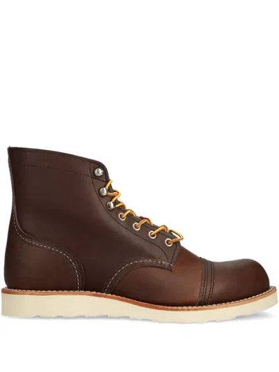 Red Wing Shoes Lace-up Boots In Brown