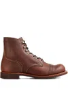 Red Wing Shoes Lace-up Leather Biker Boots In Multi