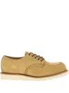 Red Wing Shoes Lace Up Oxford Shoes With Contrast Stitching In Brown