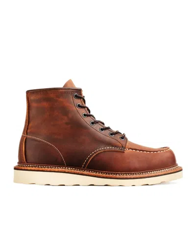 Red Wing Shoes Lace-up Martin Boots In Brown