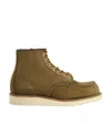 Red Wing Shoes Classic Moc Ankle Boots In Brown