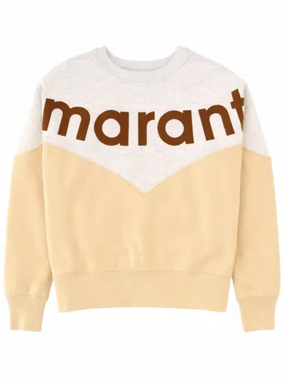 Red Wing Shoes Marant Étoile "houston" Sweatshirt In Neutral