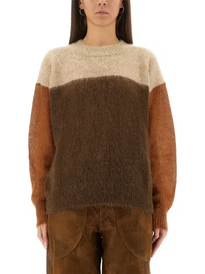 Red Wing Shoes Isabel Marant Etoile Madeline Sweater In Brown