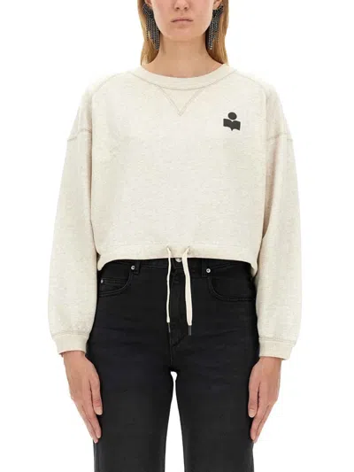 Red Wing Shoes Marant Étoile "margo" Sweatshirt In Purple
