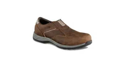 Red Wing Shoes Men's Comfortpro Composite Toe Slip On Work Shoes In Brown