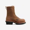 Red Wing Shoes Men's Logger Max Waterproof Soft Toe Boot - 2e Width In Brown In Brown