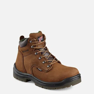 Pre-owned Red Wing Shoes Men's Red Wing King Toe 6 Inch Waterproof Non Metallic Toe Leather Boots 2240 In Gray