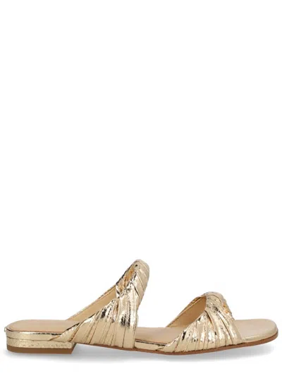 Red Wing Shoes Michael Michael Kors Sandal Kiana In Gold