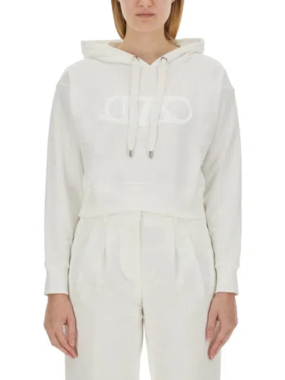 Red Wing Shoes Michael Michael Kors Sweatshirt With Logo In White