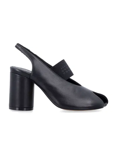 Red Wing Shoes Mm6 Maison Margiela Pump Sling Back Ponity Cut In Black
