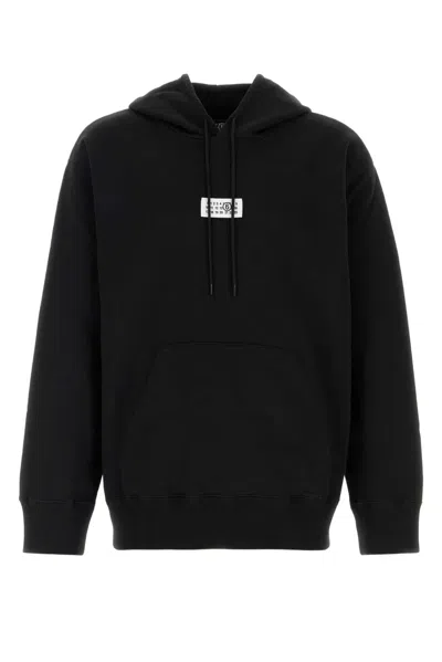 Red Wing Shoes Mm6 Maison Margiela Sweatshirt In Black