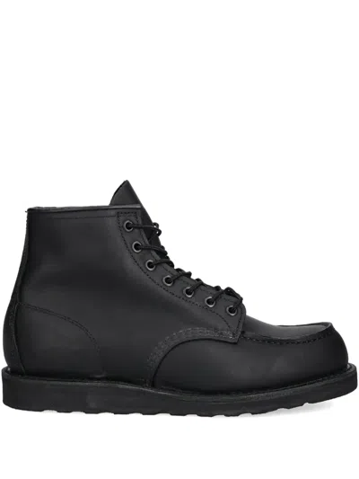 Red Wing Shoes Moc Boots In Black
