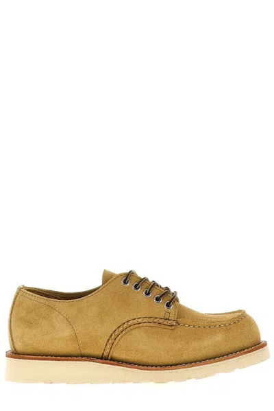 Red Wing Shoes Shop Moc Oxford Lace Up Shoes In Beige