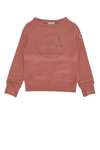 Red Wing Shoes Moncler Jr Sweatshirt In Pink