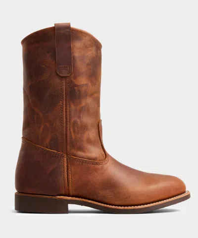 Red Wing Shoes Red Wing 11-inch Pecos Copper Rough & Tough Boot In Saddle Brown