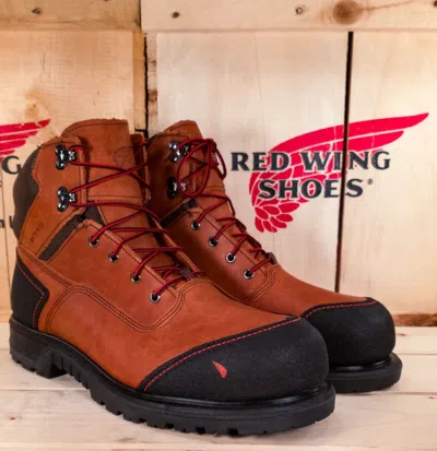 Pre-owned Red Wing Shoes Red Wing 2403 Waterproof Boots (non-metallic Toe) (multiple Sizes) In Brown