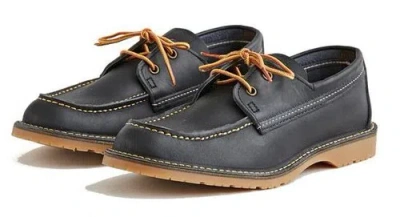 Pre-owned Red Wing Shoes Red Wing 3332 Weekender Camp Navy Portage In Blue