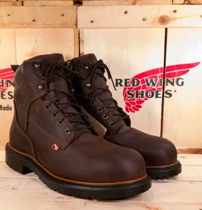 Pre-owned Red Wing Shoes Red Wing 415 Dynaforce Waterproof Boots (soft Toe) (multiple Sizes) In Brown