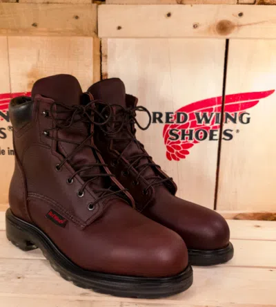 Pre-owned Red Wing Shoes Red Wing 606 Supersole 2.0 Boots (soft Toe) In Brown