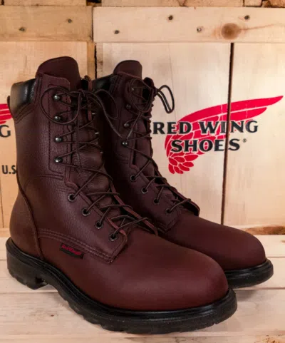 Pre-owned Red Wing Shoes Red Wing 608 Supersole 2.0 Boots (soft Toe) In Brown