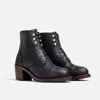 Red Wing Shoes Red Wing Heritage Eileen 3400 Boots Women's Black Leather Toe Cap Block Heel