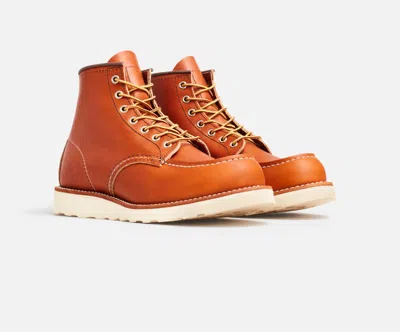 Pre-owned Red Wing Shoes Red Wing Heritage Men's 6-inch Classic 875 Oro Legacy Boots Size 7-11d In Brown