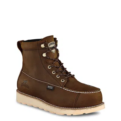 Pre-owned Red Wing Shoes Red Wing Irish Setter 6" Wingshooter Composite Toe Waterproof Work Boot Brown -
