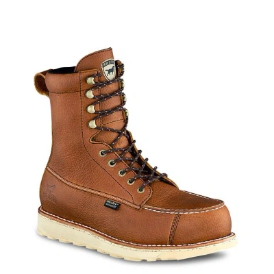 Pre-owned Red Wing Shoes Red Wing Irish Setter Men's 8" Wingshooter Composite Toe Waterproof Work Boot Br In Brown