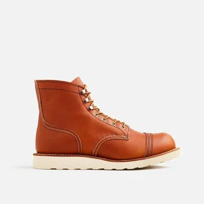 Red Wing Shoes Red Wing Iron Ranger 8089 6" Boots Men's Oro-legacy Oiled Leather Traction Tred In Brown