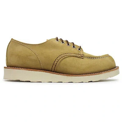 Pre-owned Red Wing Shoes Red Wing Mens Shoes Shop Oxford Casual Lace-up Oxfords Roughout Leather In Hawthorne