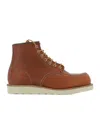 Red Wing Shoes Classic Moc Lace-up Boots For Men In Brown