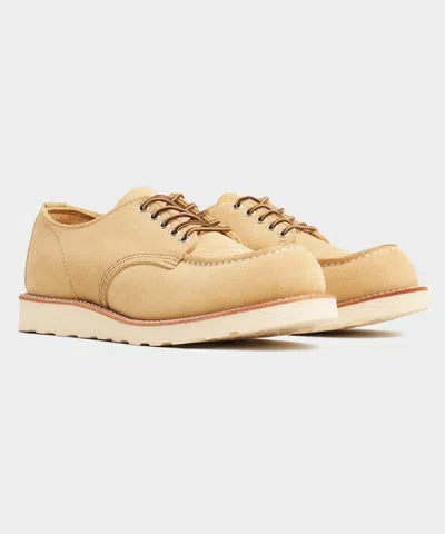 Red Wing Shoes Red Wing Shop Moc Oxford Leather Boot In Brown In Yellow