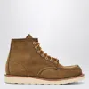 RED WING SHOES RED WING CLASSIC MOC OLIVE SUEDE BOOT