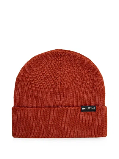 Red Wing Shoes Shaniko Beanie Hat In Orange