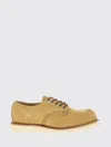 Red Wing Shoes Lace Up Oxford Shoes With Contrast Stitching In Brown