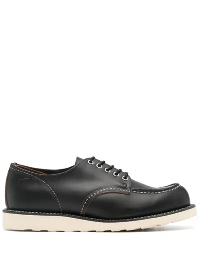 Red Wing Shoes Shop Moc Leather Brogues In Black