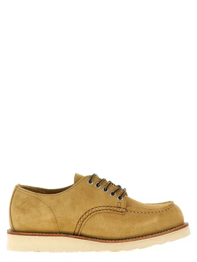 Red Wing Shoes Oxford Lace Up Shoes Contrast Sole In Neutral