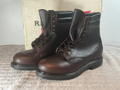 Pre-owned Red Wing Shoes Vintage Brown Red Wing Steel Toe Boots 2204 Multiple Sizes