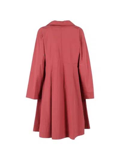 Red Wing Shoes Weekend Max Mara Seggio Cherry Shirt Dress In Red