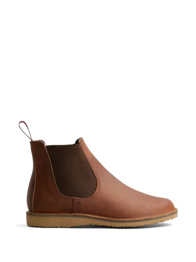 Red Wing Shoes Weekender Chelsea Boots In Brown