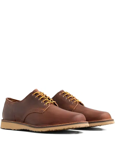 Red Wing Shoes Weekender "copper Rough & Tough In Brown