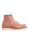Red Wing Shoes Women's Classic Moc 8208 Boots In Dusty Rose In Multi