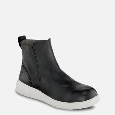 Red Wing Shoes Women's Cross Lite Side-zip Safety Toe Boot In Black