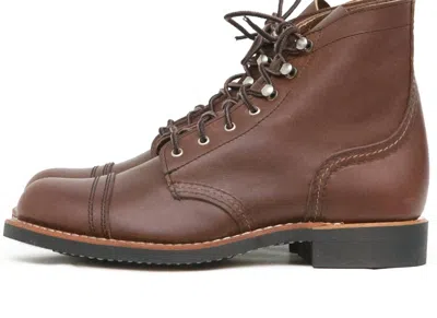 Red Wing Shoes Lacing Short Boots In Black