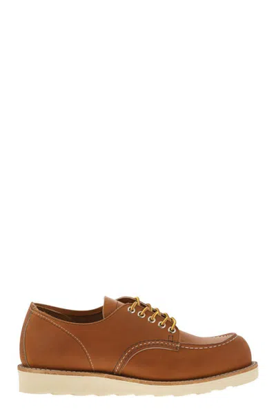 Red Wing Shop Moc - Leather Lace-up Shoe In Brown