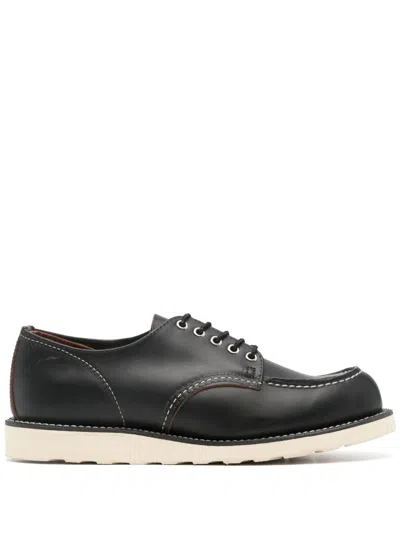 Red Wing Shop Moc Leather Brogues In Black