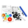 Redbox 4m Kidzlabs Glow In The Dark Solar System Mobile Making Kit In Multi