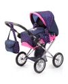 Redbox Baby Doll City Star Pram In Polka Dots In Multi